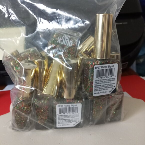 Kiss New York Professional Quick Dry Nail Polish Happy Signal (bundle of 2) NEW - Picture 3 of 3